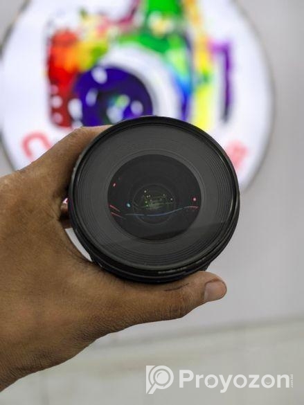 Canon mount 10-20mm lens used