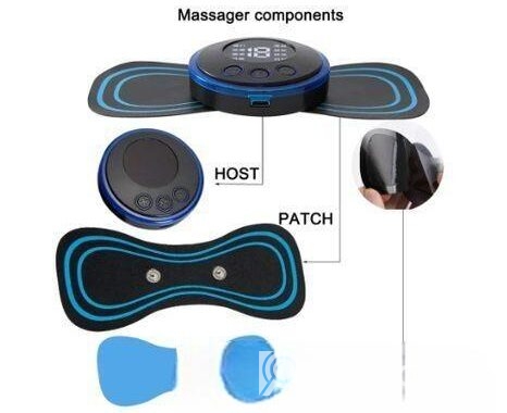 Smart Mini Neck Massager Portable Electronic Stick