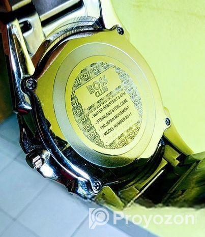 BOSS CLUB Watch আলাদা করে 60.সেকেন্ডে বক্সে কাটা