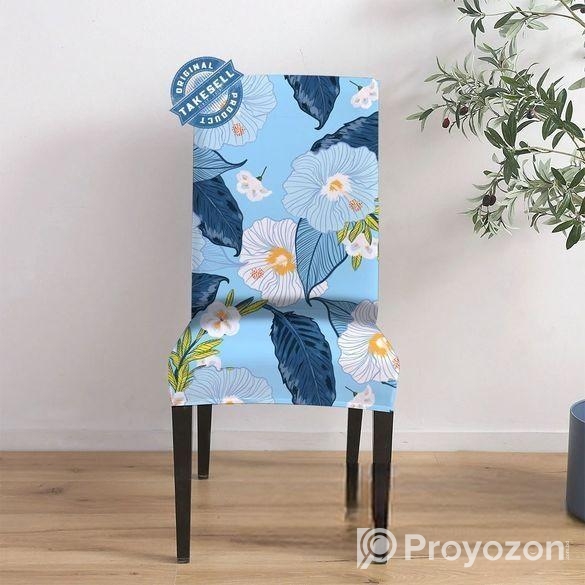 Distinctive China Print Chair Cover