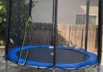 6 FT Outdoor Trampoline with Safety Enclosure Net
