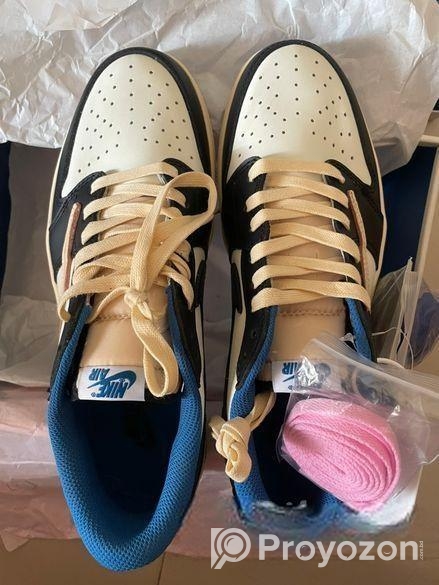 Air Jordan 1 Low Travis Scott X Fragment
