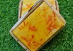 Saffron Brightening Goat Milk Soap