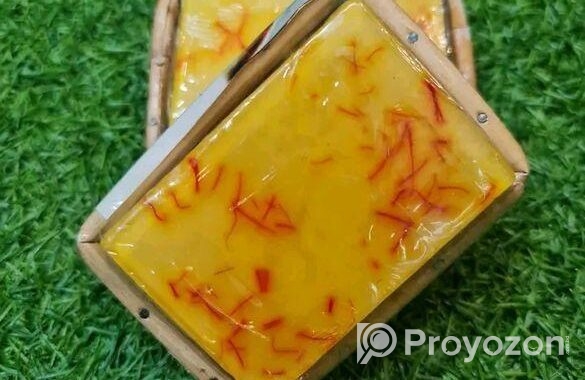 Saffron Brightening Goat Milk Soap