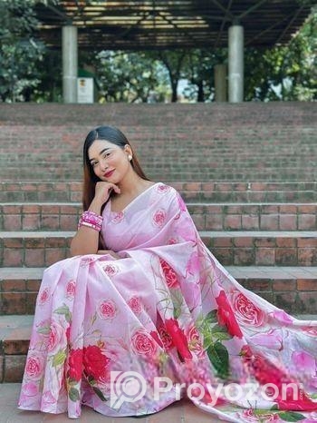 Digital Print Sharee