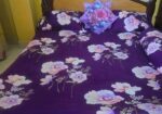 Black and Yellow King Size Bed . 6x7Ft.