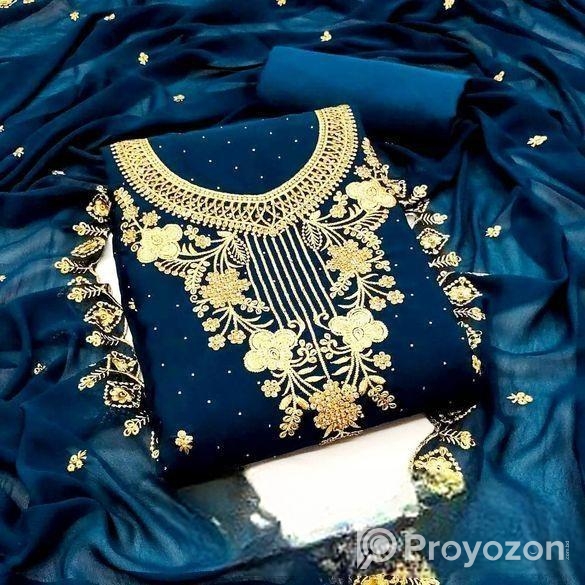 Georgette Embroidery Four Piece