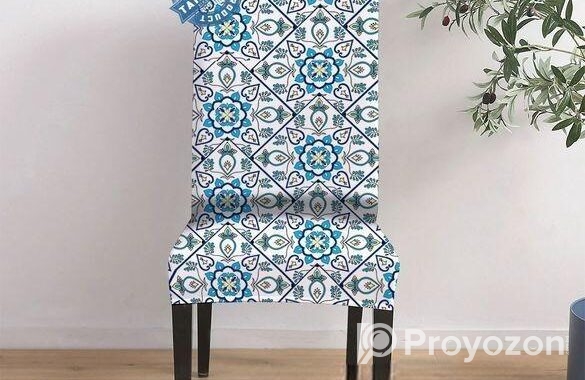 Distinctive China Print Chair Cover