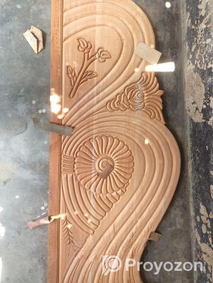 উন্নতমানের ভালো কাঠ দিয়ে বানানো bed