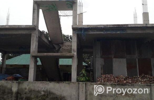 চার তলা ফাউন্ডেশন বিদ্যুৎ গ্যাস লাইন ওয়াসার পানির