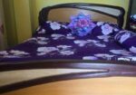 Black and Yellow King Size Bed . 6x7Ft.