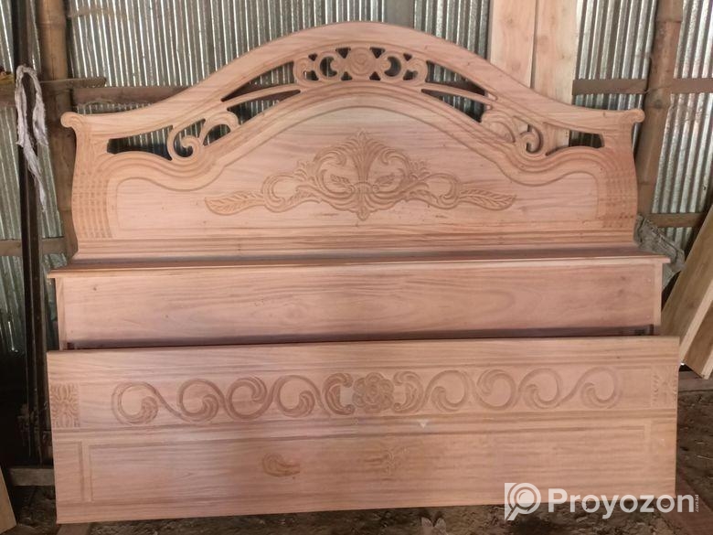 উন্নতমানের ভালো কাঠ দিয়ে বানানো bed