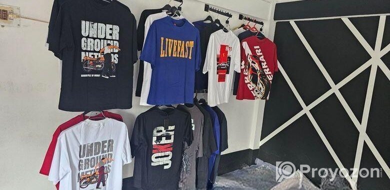 Drop Shoulder Trendy T-shirt .