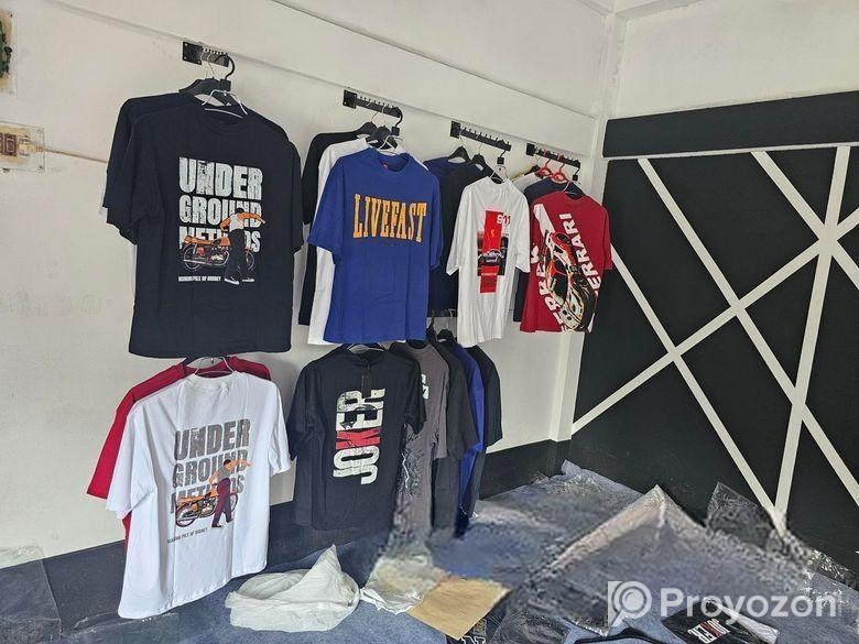 Drop Shoulder Trendy T-shirt .