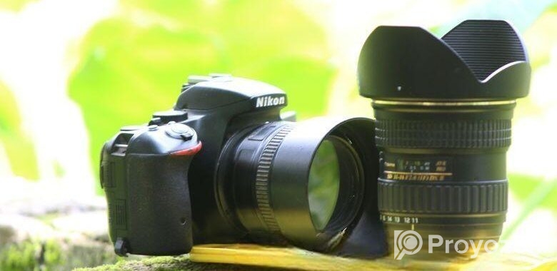 NIKON 5500 with 50mm + 11-16 tokina new lens