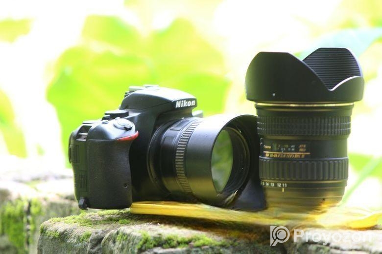 NIKON 5500 with 50mm + 11-16 tokina new lens