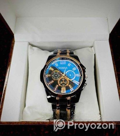 Rosra Men’s Stainless Steel Fashion Watch