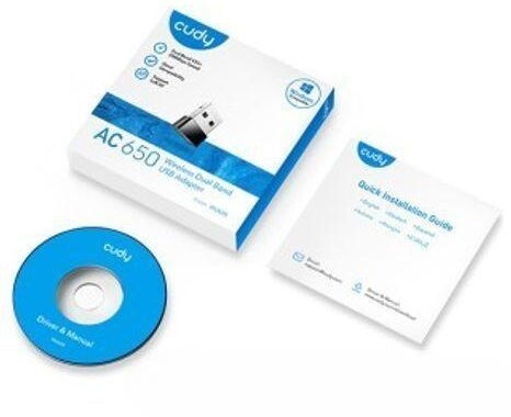 Cudy Wu650 650mbps Wi-fi Dual Band Usb Adapter