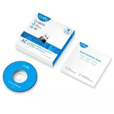 Cudy Wu650 650mbps Wi-fi Dual Band Usb Adapter