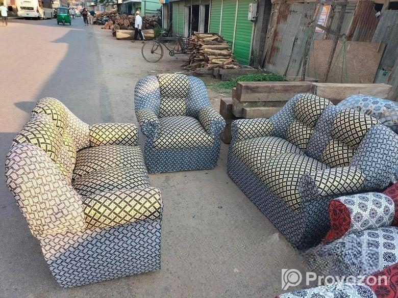 ২+২+১-৫-সিট সাদ্দাম গদি সোফা🇧🇩🇧🇩