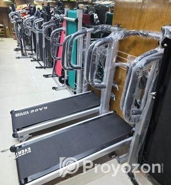Foldable manual treadmill 3 in 1