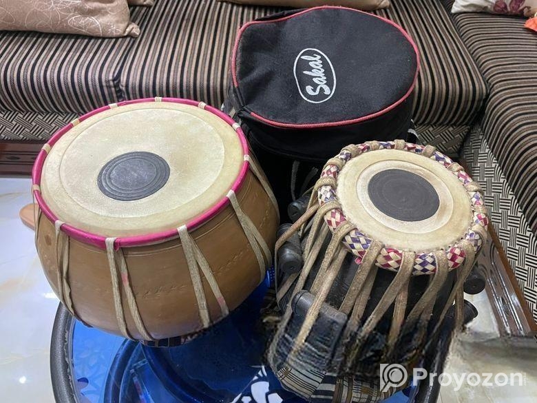 Clay Tabla Set Good Condition