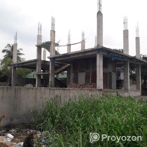 চার তলা ফাউন্ডেশন বিদ্যুৎ গ্যাস লাইন ওয়াসার পানির