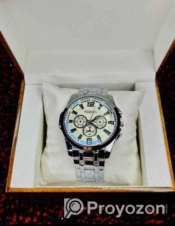 Rosra Men’s Stainless Steel Fashion Watch