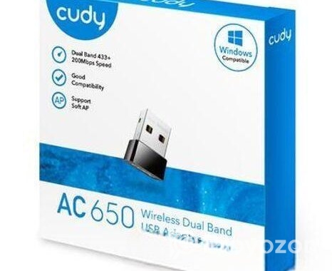 Cudy Wu650 650mbps Wi-fi Dual Band Usb Adapter