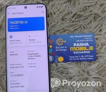 Realme P2 pro 12-256GB (Used)