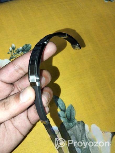 Rubber Bracelet with Stainless Steel Engraving Pla