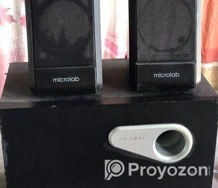 Microlab speaker বিক্রি করা হবে।