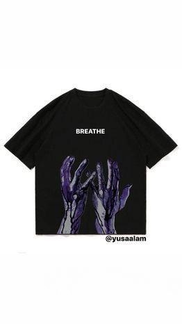 Drop Shoulder Printed