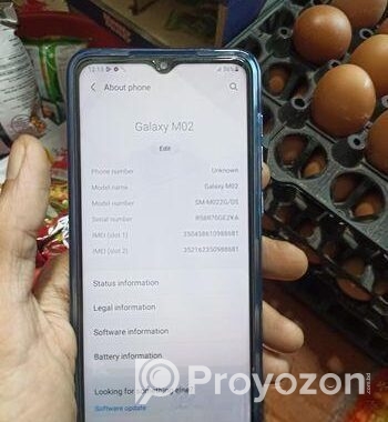 Samsung Galaxy M02 . (Used)
