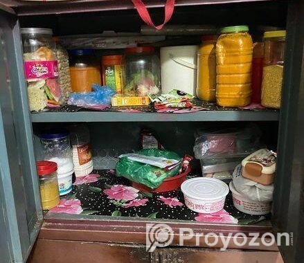 Steel kitchen cabinet
