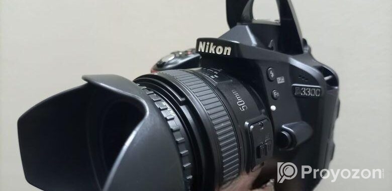 Nkkon D3300 এবং 50mm লেন্স সহ ক্যামেরা দিচ্ছি সূলভ