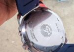 SEIKO Chrono Watch Beautiful Blue  White  Dial