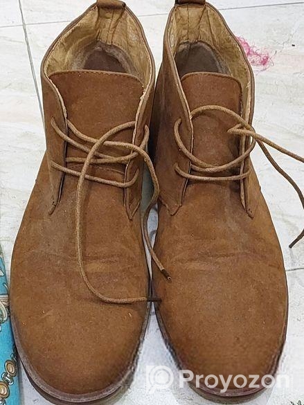 Brown Leather Boots from UK