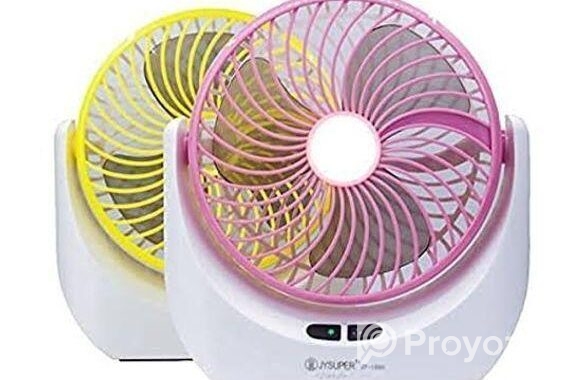 JY 1880 rechargeable fan এখনই ফ্যানটি কিনে রাখুন