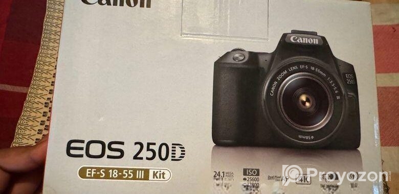 Canon EOS 250D DSLR Camera (18-55mm Kit Lens সহ)