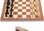 Wooden Chess Board Large – 3 in 1