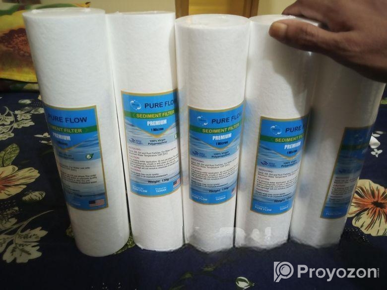 ৫ পিস আয়রন রিমুভাল সেডিমেন্ট পিপি ফিল্টার