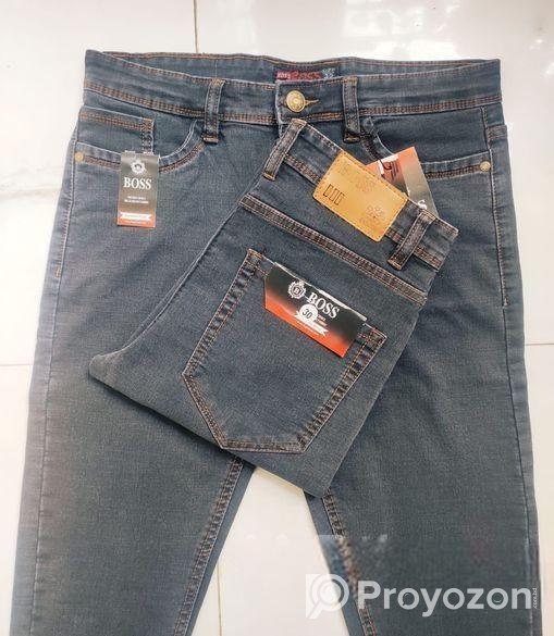 Semi Narrow Slim Fit Denim Pant