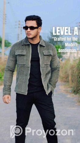 Olive & Ash Curly Zipper