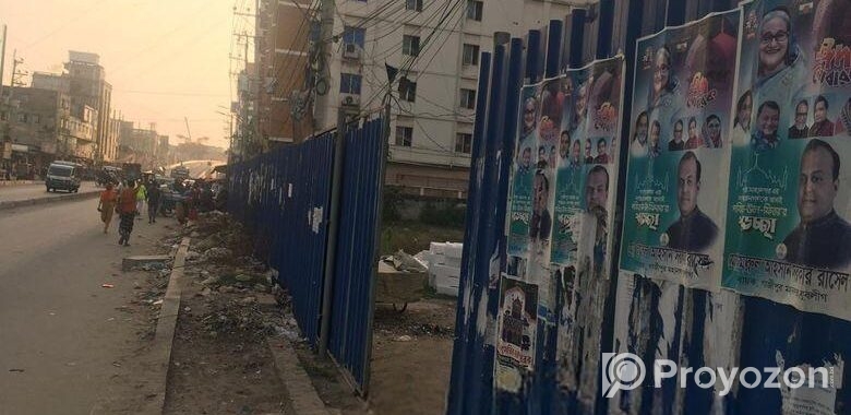 গাজীপুর চৌরাস্তা সংলগ্ন ১৬ তলা প্ল্যান পাস করা ২১