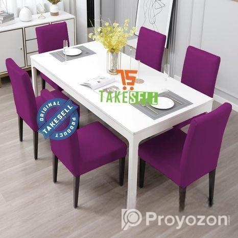 China Solid Fabrics Chair Cover,Smooth & Elegant