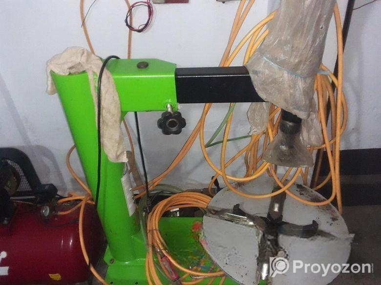 Air Compressor And Tire Changing Machine