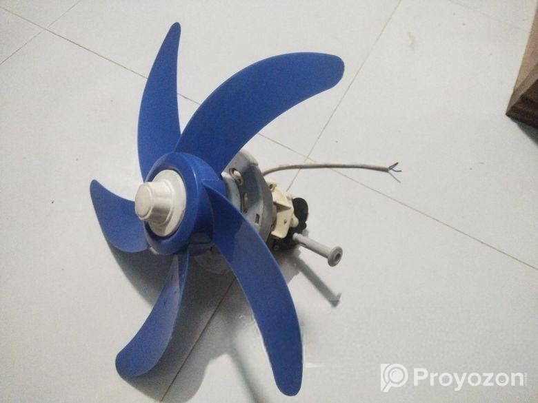 ১২ ভোল্টের স্টান্ড ফ্যান মটর পাখাসহ