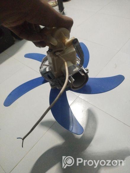 ১২ ভোল্টের স্টান্ড ফ্যান মটর পাখাসহ