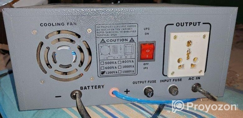 Ips 1200VA 800watt একদম নতুন ২মাস ইউজ গ্যারান্টি